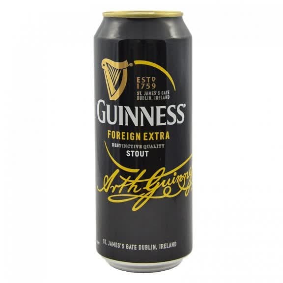 Guiness can