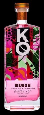 KO Blush Premium Rose and Cucumber Gin 750ml