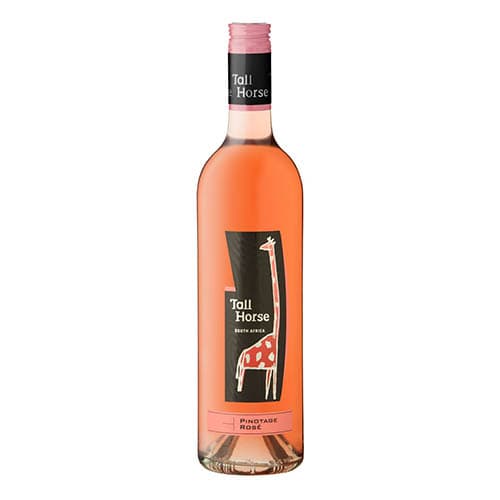 Tall horse pinotage rose wine